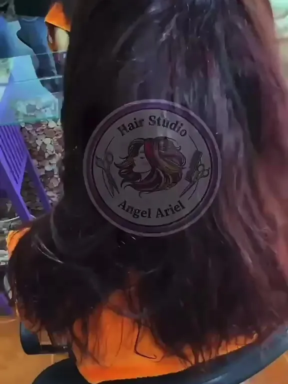 Cabello con frizz antes del alisado sin formol en Hair Studio